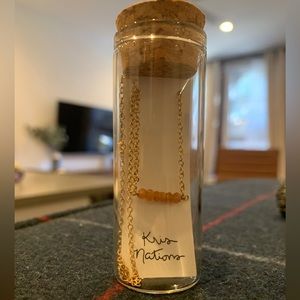 Kris Nations MysticBar Moonstone Necklace